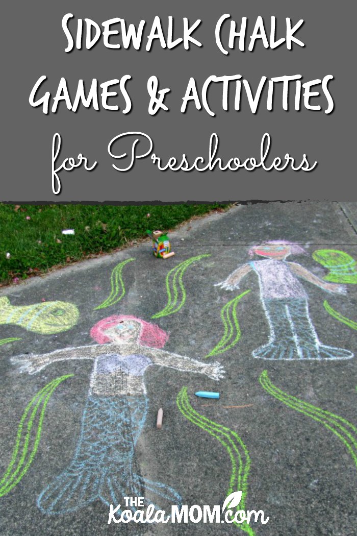 Sidewalk Chalk Activities