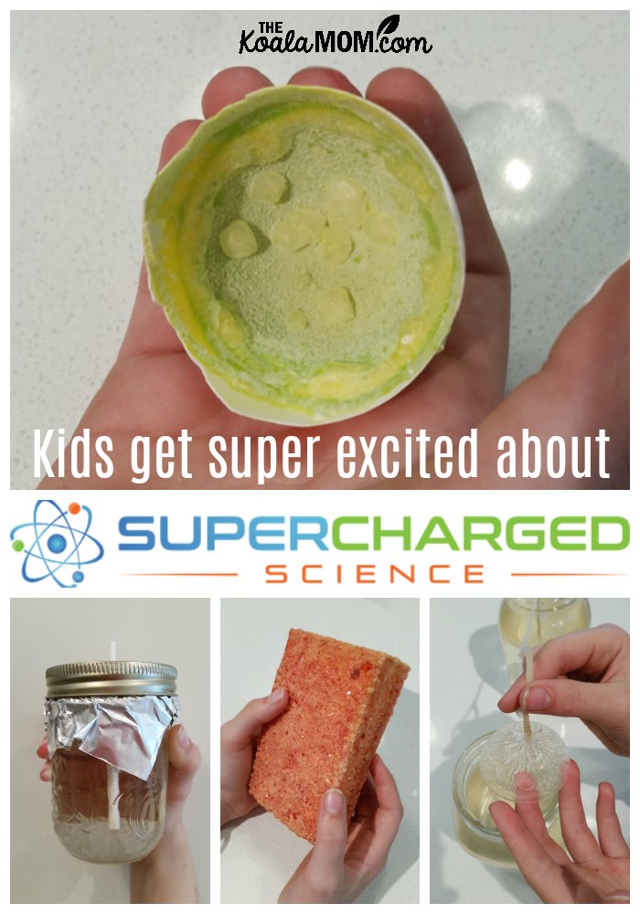 Kids get super excited about SuperCharged Science!