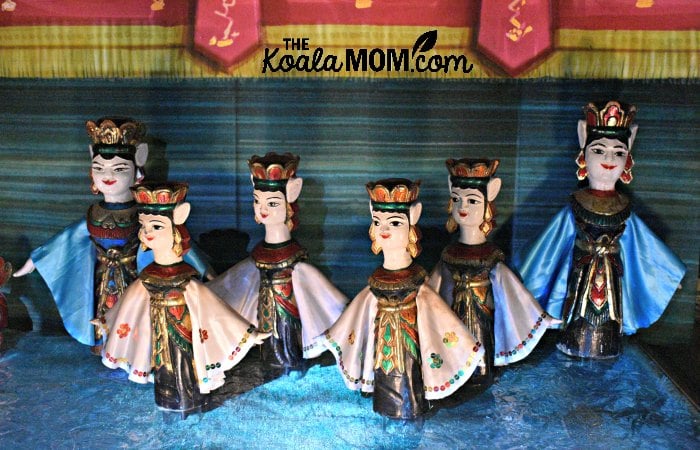 Vietnamese water puppets.
