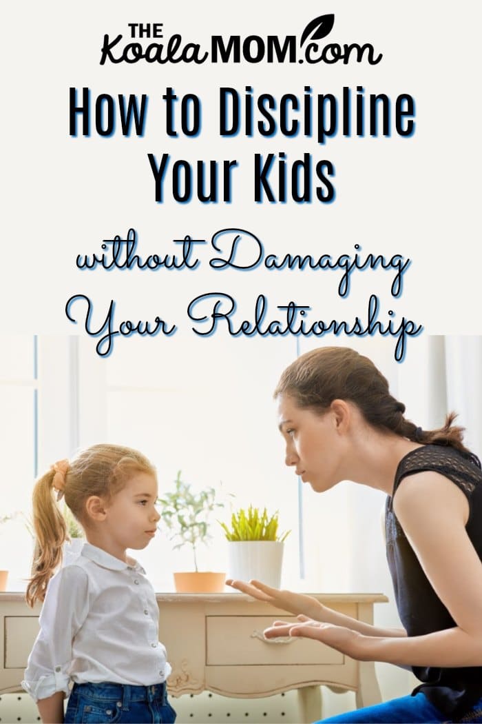 How to discipline your kids without damaging your relationship.