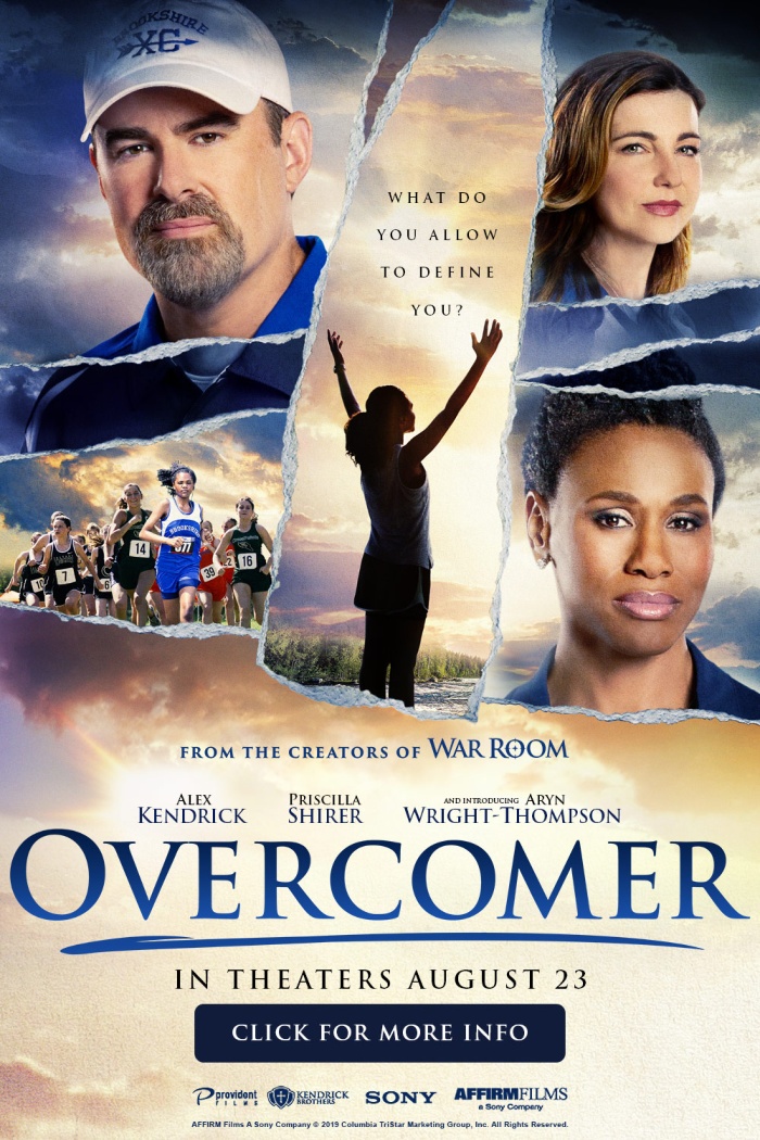 Overcomer movie, starring Alex Kendrick and Priscilla Shirer