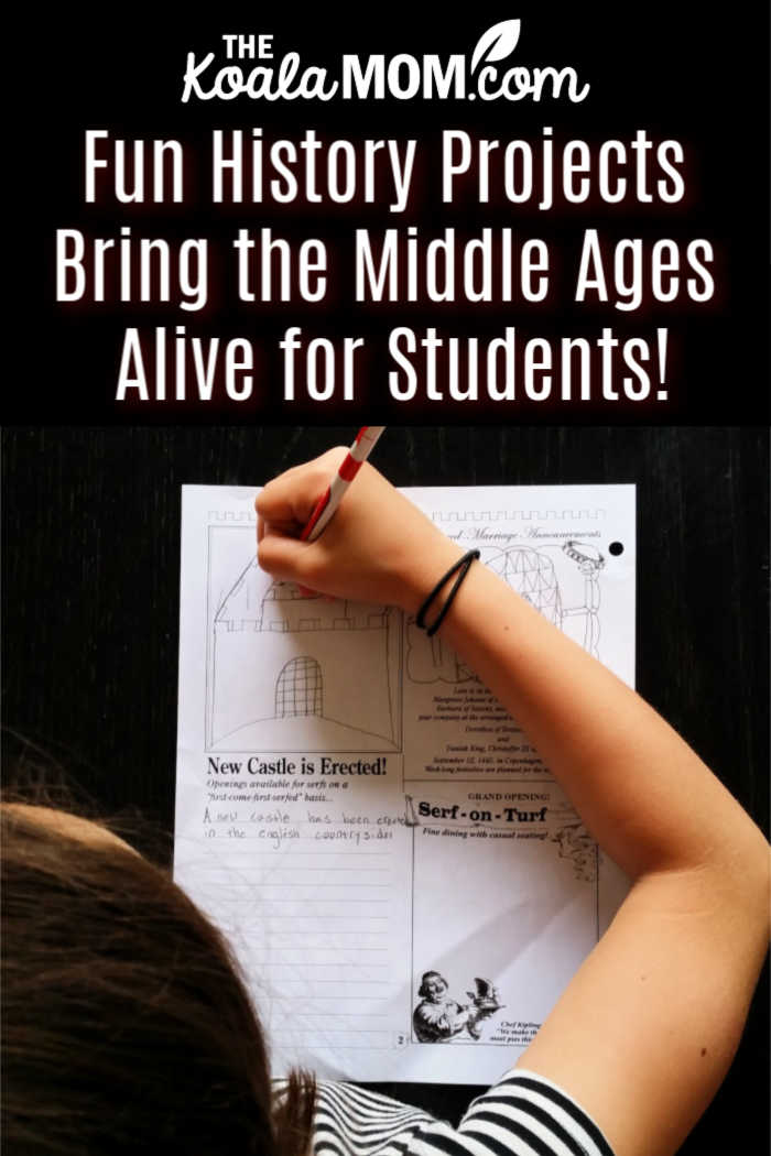 Fun History Projects Bring the Middle Ages Alive for Students!