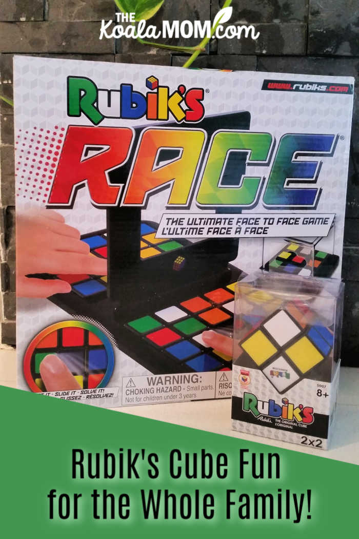 Rubik's Race and Rubik's Mini Cube are fun for the whole family!