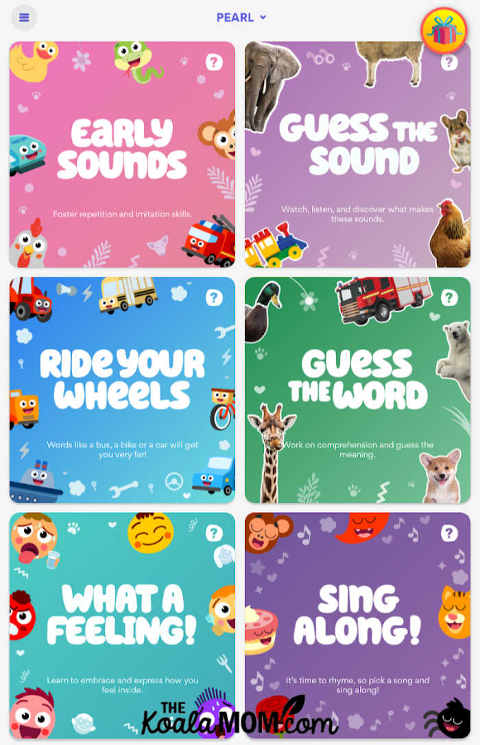 Speech Blubs app helps improve your child's language skills with fun activities.