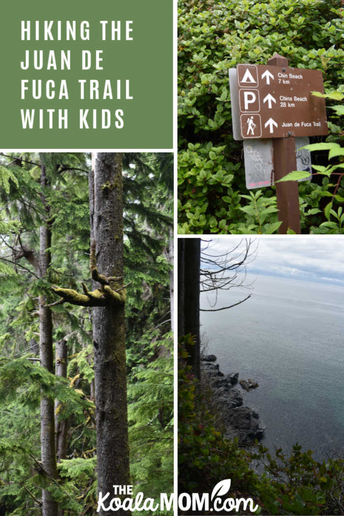 Hiking the Juan de Fuca Trail with kids.