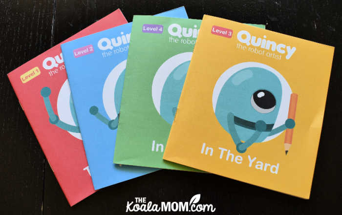 Quincy the Robot Artist Educational Toy Review - Ottawa Mommy Club