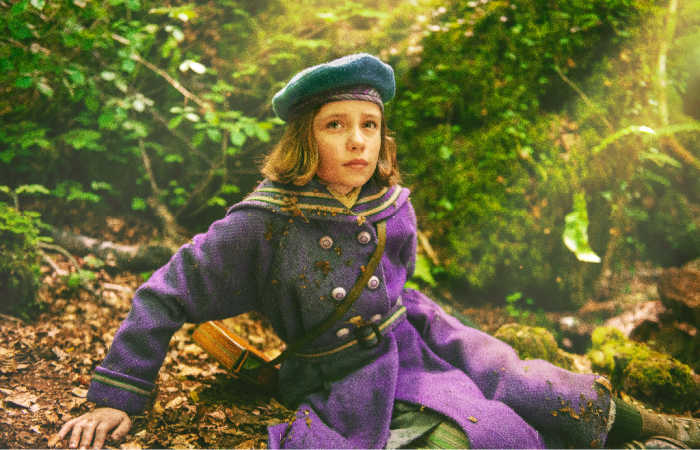 Mary (played by Dixie Egerickx) in The Secret Garden (2020)