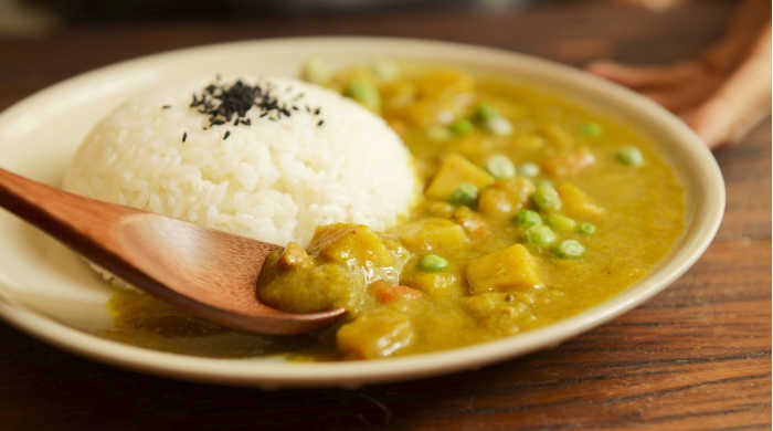 Instant pot curry and rice.