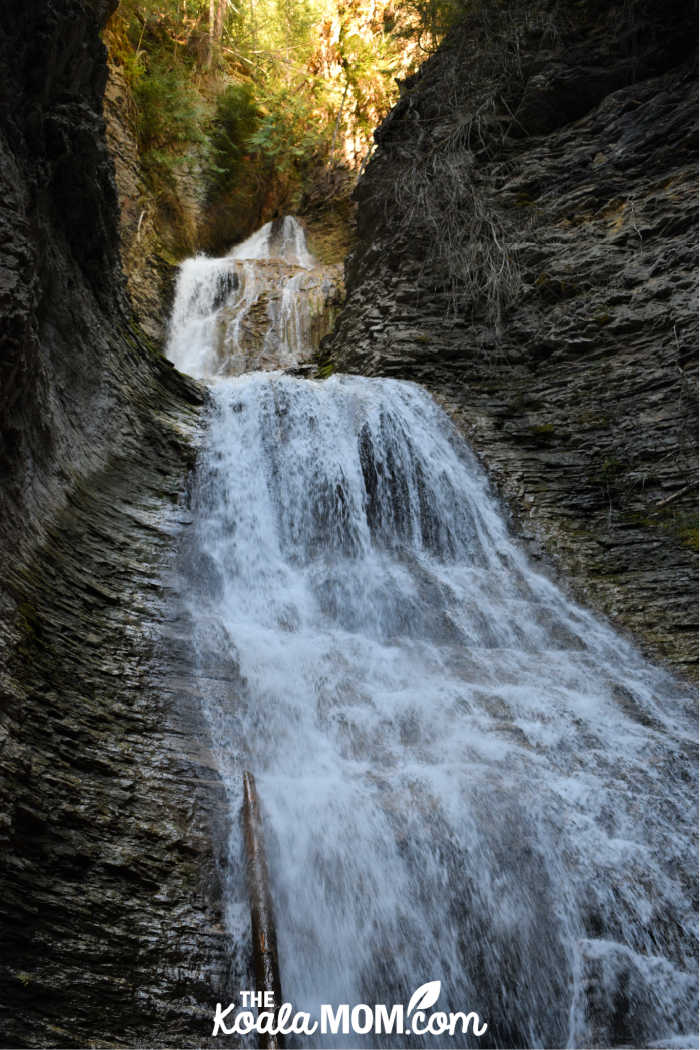Margaret Falls near Shuswap Lake, BC