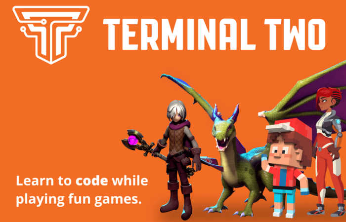 Terminal Two - kids learn to code while playing fun games!