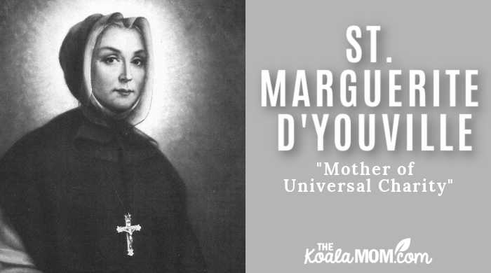 St. Marguerite d'Youville, founder of the Grey Nuns • The Koala Mom