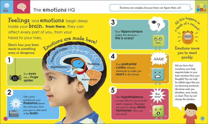 The Emotions HQ: a look inside My Mixed Emotions, a book to help kids handle their feelings better.