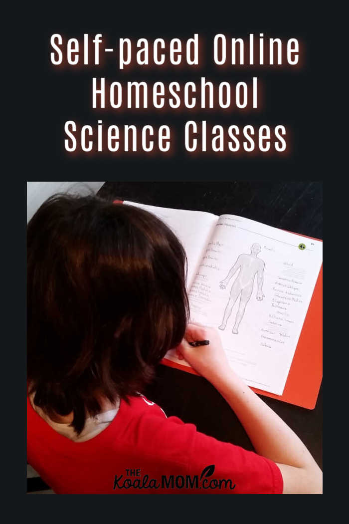 Greg Landry offers self-paced online homeschool science classes, like his Young Scientist Anatomy & Physiology class.
