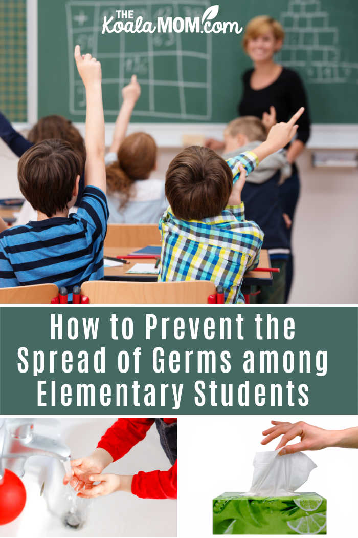 How to prevent the spread of germs among elementary students.