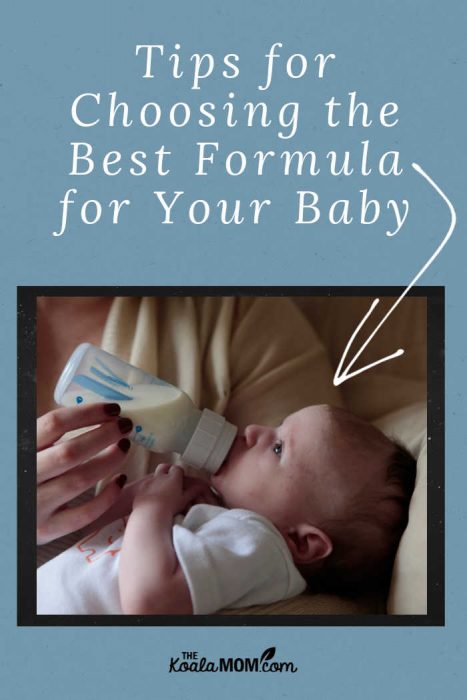 Tips for Choosing the Best Formula for Your Baby • The Koala Mom