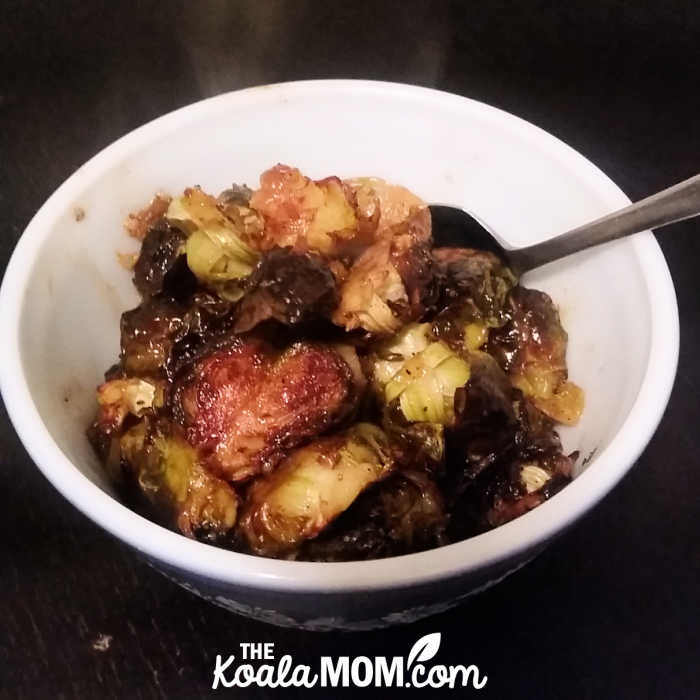 Roasted Umami-Glazed Brussels Sprouts