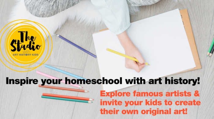 Inspire your homeschool with art history!
