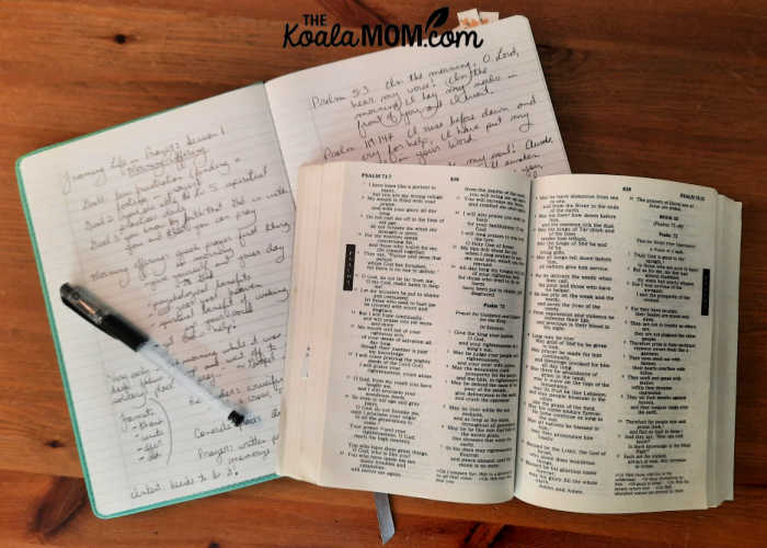 My notes from Carrie Soukup's Framing Your Life in Prayer e-course.