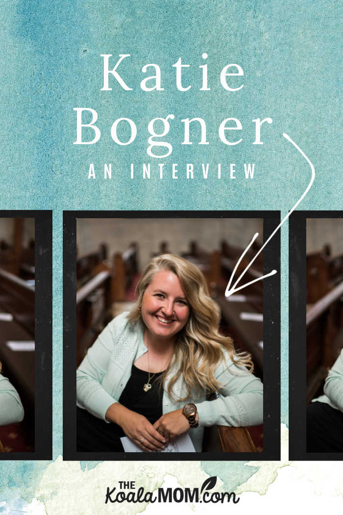 An interview with Katie Bogner, author of Through the Year with Jesus