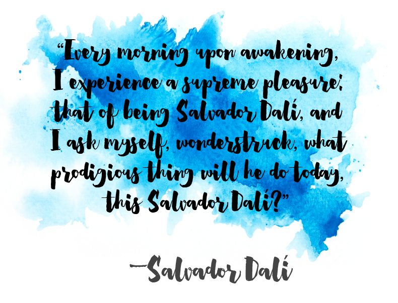 Salvador Dali quote