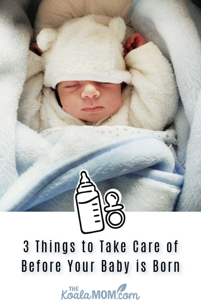 3 Things to Take Care of Before Your Baby is Born. Photo by Damir Spanic on Unsplash.