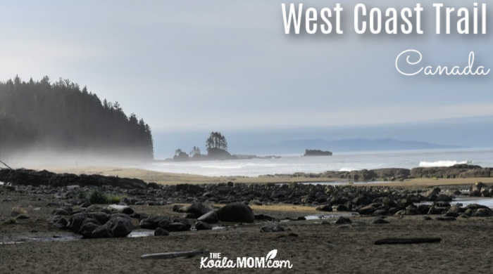 The 75-km West Coast Trail in BC, Canada is one of the world's most popular hikes. 