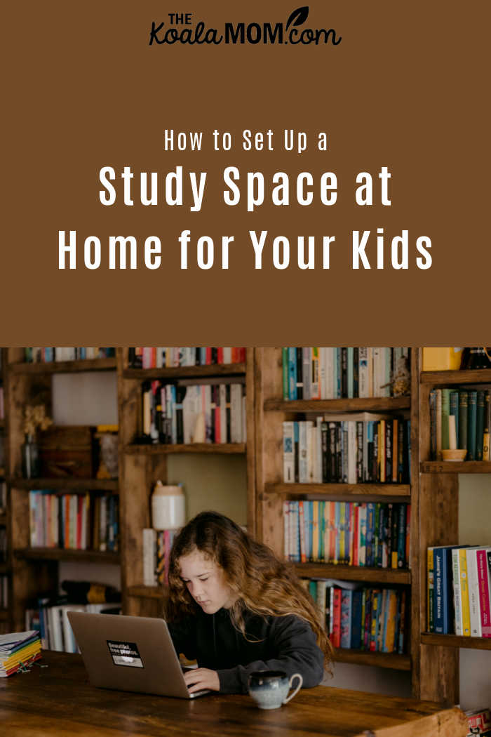 How to Set up a Study Space at Home for Your Kids
