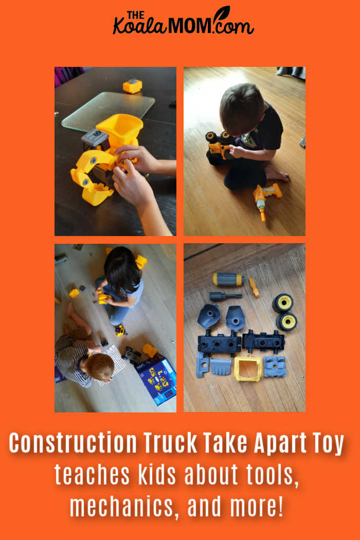 Construction Truck Take Apart Toy from Landzo