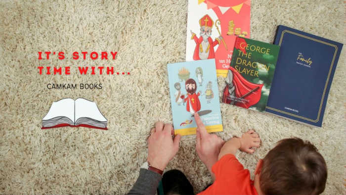 It's Story Time with CamKam Books!