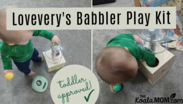 Lovevery's Babbler Play Kit - toddler approved!