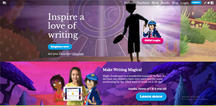 Inspire a love of writing for kids with a fun, online community.