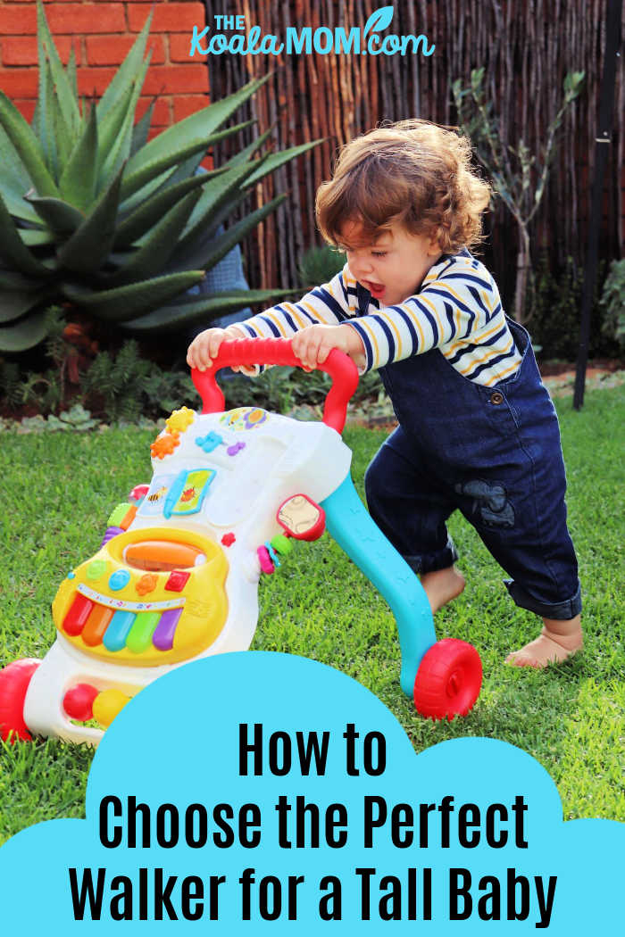 How to Choose the Perfect Walker for a Tall Baby The Koala Mom