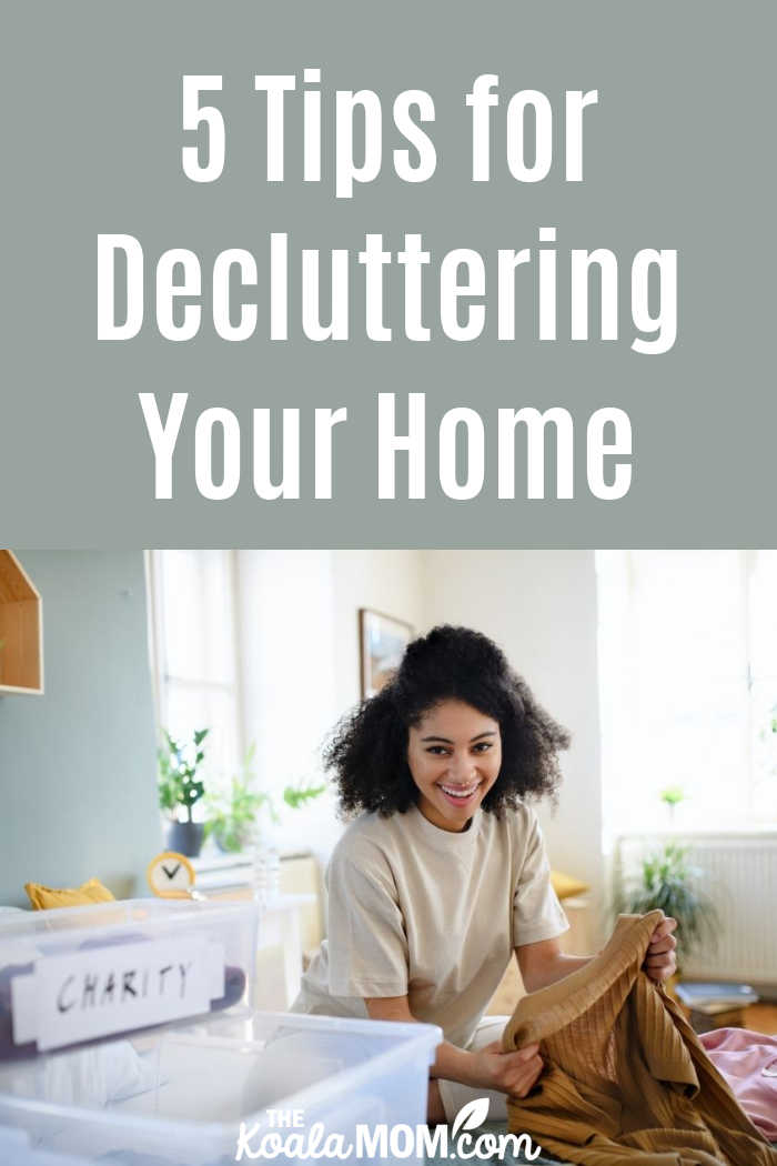 5 Tips for Decluttering Your Home