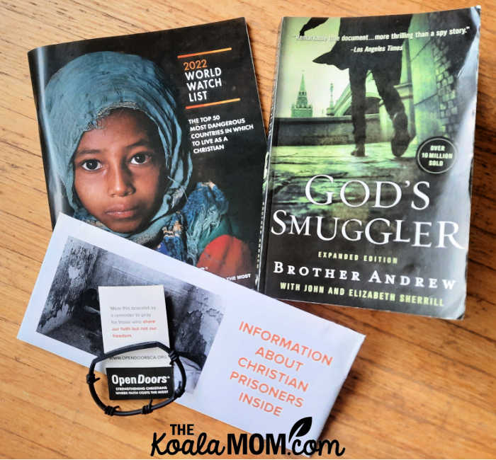 Open Doors offers resources such as God's Smuggler by Brother Andrew, the World Watch List, and more to help Christians pray for Christians undergoing persecution.