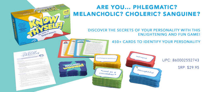 Are you... phlegmatic? melancholic? choleric? sanguine?