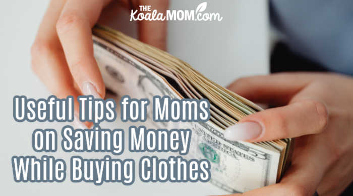 Useful Tips for Moms on Saving Money While Buying Clothes. Photo by Karolina Grabowska on Pexels.