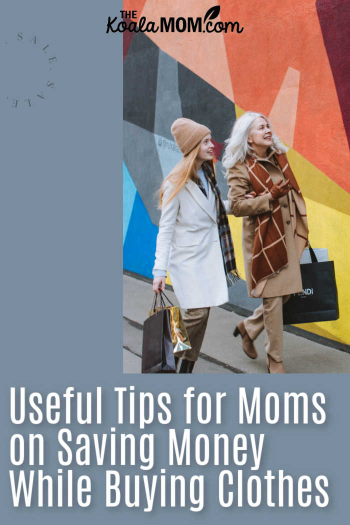 Useful Tips for Moms on Saving Money While Buying Clothes. Photo by Anastasia Shuraeva on Pexels.