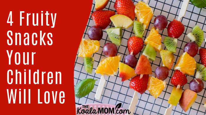 4 Fruity Snacks Your Children Will Love. Photo by Karolina Kołodziejczak on Unsplash.