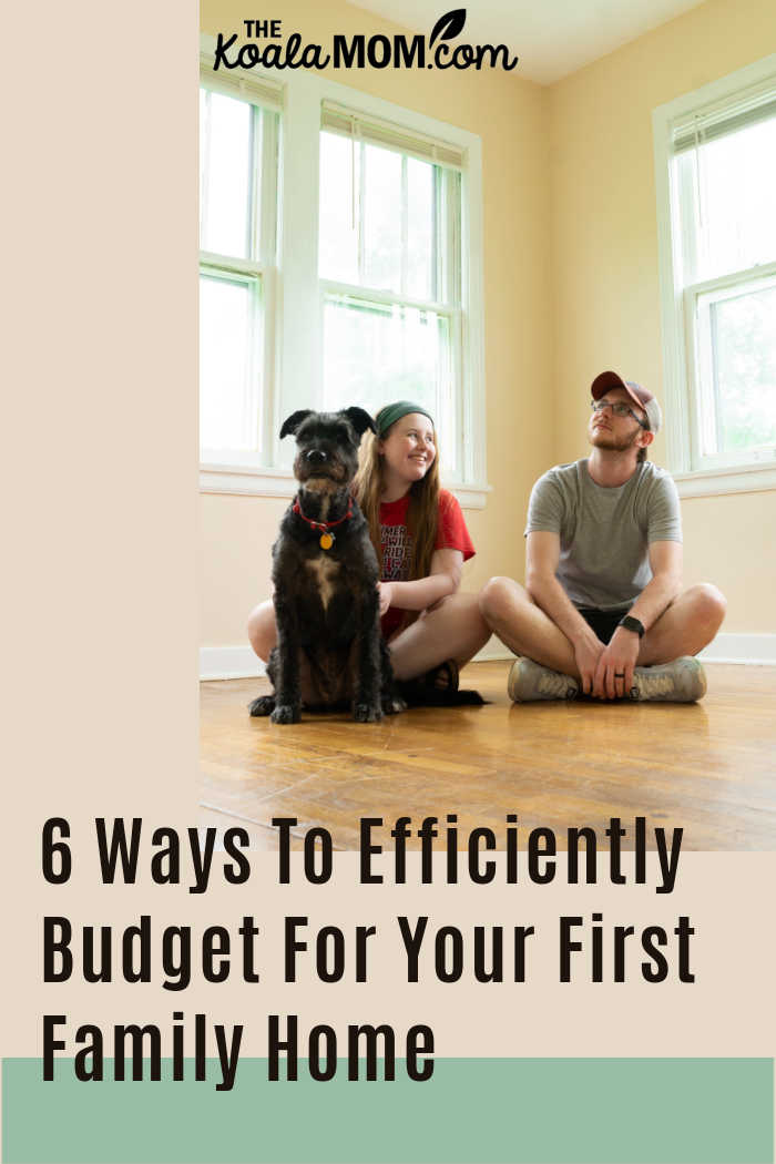 6 Ways To Efficiently Budget For Your First Family Home. Photo by Andrew Mead on Unsplash.