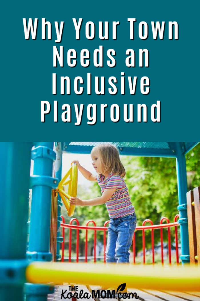 Why Your Town Needs an Inclusive Playground. Photo by Royalty Sensory Gyms.