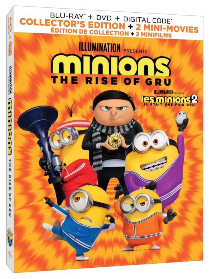 Minions: the Rise of Gru (on DVD)