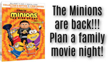 The Minions are back! Plan a family movie night with Minions: The Rise of Gru.