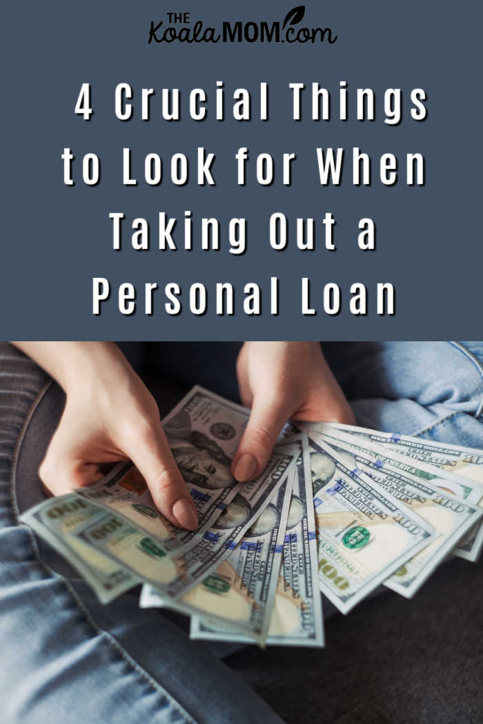  4 Crucial Things to Look for When Taking Out a Personal Loan. Photo by Alexander Mils on Unsplash.