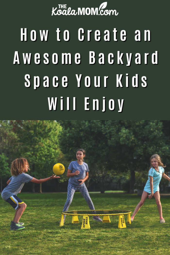 How to Create an Awesome Backyard Space Your Kids Will Enjoy. Photo of kids playing spikeball by Spikeball on Unsplash
