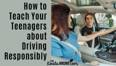 How to Teach Your Teenagers about Driving Responsibly. Photo of mom and son inside car by Kindel Media on Pexels.
