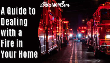 A Guide to Dealing with a Fire in Your Home. Photo of firetrucks by Connor Betts on Unsplash