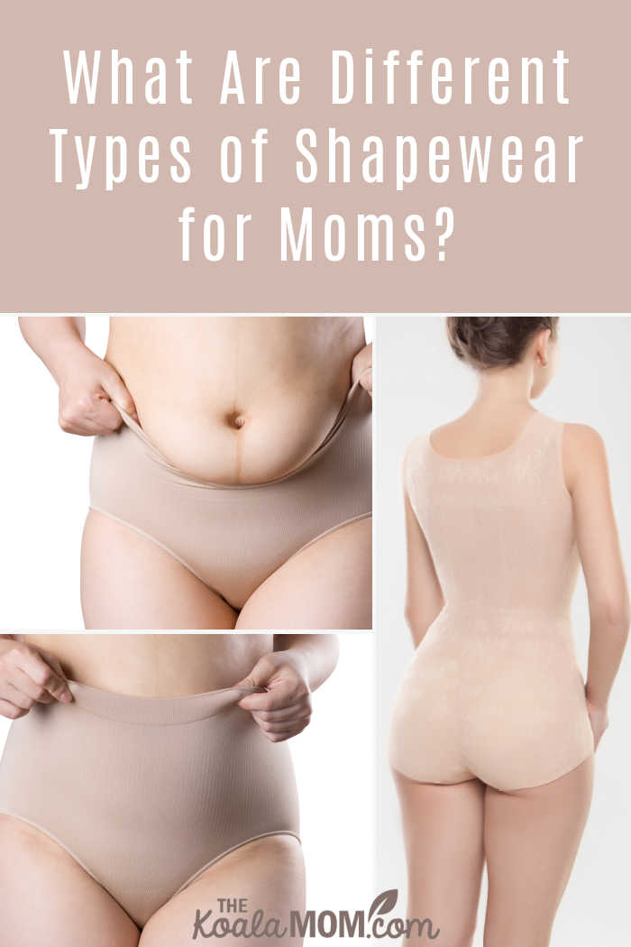 What Are Different Types of Shapewear for Moms? Photos of women in shapewear via Depositphotos.