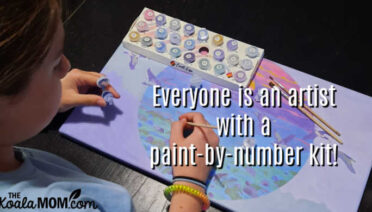 Everyone is an artist with a paint-by-number kit!