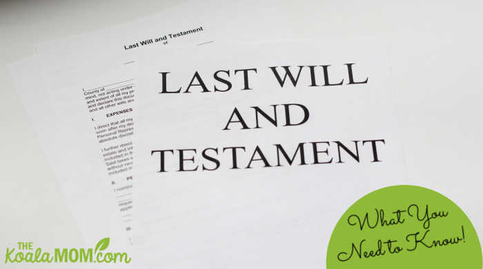 Write a Will the Right Way with these Tips. Photo of a "Last Will and Testament" by Melinda Gimpel on Unsplash