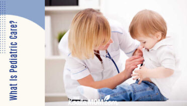 What Is Pediatric Care and Why Is It Important? Photo of doctor giving baby a routine exam via Depositphotos.